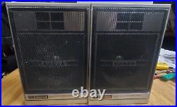 Vintage Emerson MC1434 Dual Cassette Turntable Record Player AM/FM Radio Parts