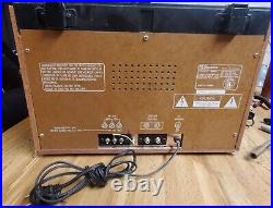 Vintage Emerson MC1434 Dual Cassette Turntable Record Player AM/FM Radio Parts
