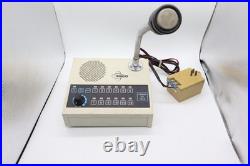 Vintage Esco 12 Station Intercom FOR PARTS Powers On