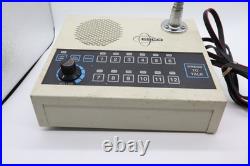 Vintage Esco 12 Station Intercom FOR PARTS Powers On