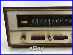 Vintage Fisher 600 Stereo Receiver AM FM Radio Parts or Repair