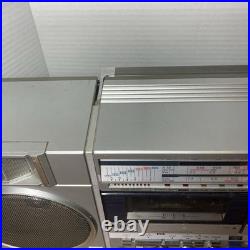 Vintage For Parts Sharp GF-500 Vintage Ghetto Blaster Boombox Radio Cassette