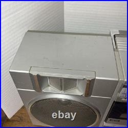 Vintage For Parts Sharp GF-500 Vintage Ghetto Blaster Boombox Radio Cassette
