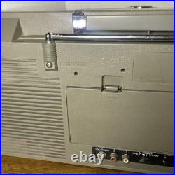 Vintage For Parts Sharp GF-500 Vintage Ghetto Blaster Boombox Radio Cassette