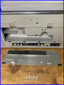 Vintage For Parts Sharp GF-500 Vintage Ghetto Blaster Boombox Radio Cassette