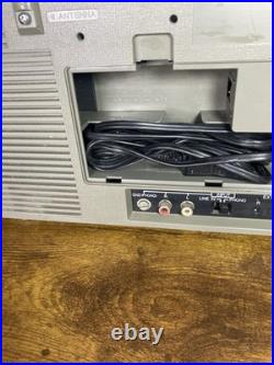 Vintage For Parts Sharp GF-500 Vintage Ghetto Blaster Boombox Radio Cassette