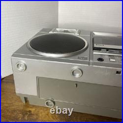 Vintage For Parts Sharp GF-500 Vintage Ghetto Blaster Boombox Radio Cassette