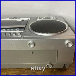 Vintage For Parts Sharp GF-500 Vintage Ghetto Blaster Boombox Radio Cassette