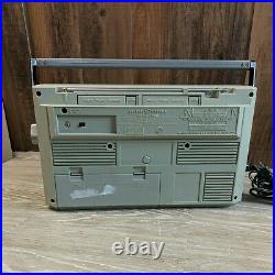 Vintage GE General Electric 3-5257A AM/FM Cassette Boombox Radio PARTS/REPAIR