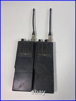 Vintage GE General Electric Two Way Radio Walkie-Talkie Untested Parts