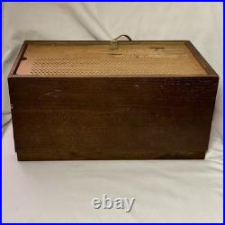 Vintage GE T265B AM FM Tube Radio General Electric Completely ORIGINAL WORKING