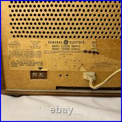 Vintage GE T265B AM FM Tube Radio General Electric Completely ORIGINAL WORKING