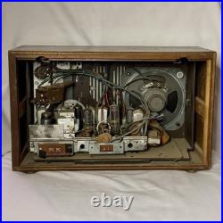 Vintage GE T265B AM FM Tube Radio General Electric Completely ORIGINAL WORKING