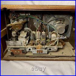 Vintage GE T265B AM FM Tube Radio General Electric Completely ORIGINAL WORKING