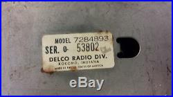 Vintage GM Delco 7284893 Oldsmobile Radio reverberation unit 1963 1964 1965 olds