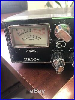 Vintage Galaxy Dx-99v 10 Meter Cb Radio Untested Parts As Is
