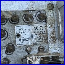 Vintage Geloso 4/104 VFO Homebrew Ham Transmitter Halldorson M6502 Parts