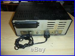 Vintage Gemtronics GTX-2300 Tube CB Radio Base Unit AS IS FOR PARTS OR REPAIR