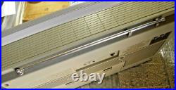 Vintage General Electric Boombox No 3-52454A AM FM Cassette For Parts or Restore