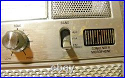 Vintage General Electric Boombox No 3-52454A AM FM Cassette For Parts or Restore
