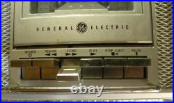 Vintage General Electric Boombox No 3-52454A AM FM Cassette For Parts or Restore