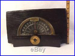 Vintage General Electric GE Tube Radio Atomic Era Radio Nice! Parts Or Repair