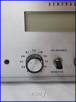 Vintage General Electric MASTR Radio Base Station Shelf GE Parts Untested