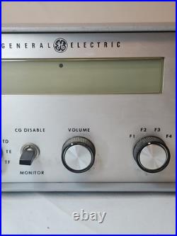 Vintage General Electric MASTR Radio Base Station Shelf GE Parts Untested