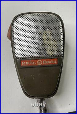 Vintage General Electric cb radio Microphones SHURE BROTHERS hand held For Parts