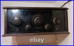 Vintage General Instrument Company New York Radio. Parts/untested