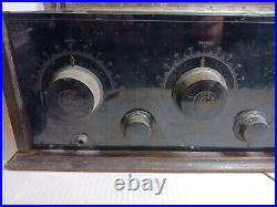 Vintage General Instrument Company New York Radio. Parts/untested