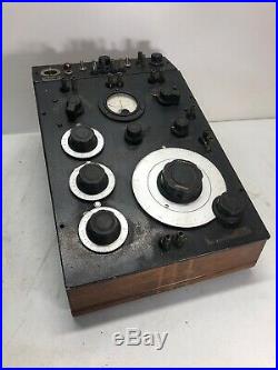 Vintage General Radio Impedance Bridge Type 650-A COOL OLD PROP DECOR PARTS