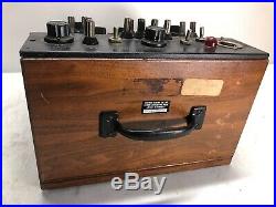 Vintage General Radio Impedance Bridge Type 650-A COOL OLD PROP DECOR PARTS
