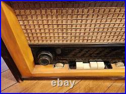 Vintage German EMUD T7 Tube Radio AM FM For Parts