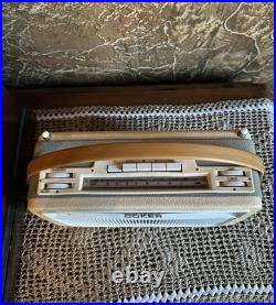 Vintage Graetz Joker All Transistor Multiband Portable Radio Parts Repair