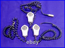 Vintage Group of Turner Dynamic Microphone Mic Radios 9EAL W Cord For Parts USA