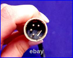 Vintage Group of Turner Dynamic Microphone Mic Radios 9EAL W Cord For Parts USA