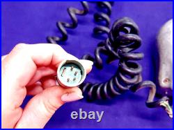 Vintage Group of Turner Dynamic Microphone Mic Radios 9EAL W Cord For Parts USA