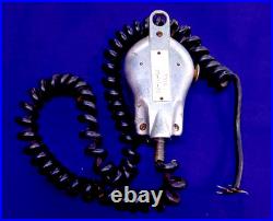Vintage Group of Turner Dynamic Microphone Mic Radios 9EAL W Cord For Parts USA
