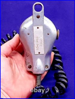 Vintage Group of Turner Dynamic Microphone Mic Radios 9EAL W Cord For Parts USA