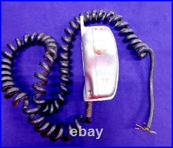 Vintage Group of Turner Dynamic Microphone Mic Radios 9EAL W Cord For Parts USA