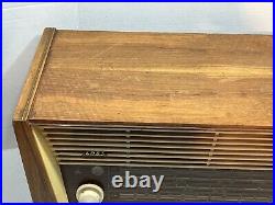 Vintage Grundig Majestic 4085 USA Luxury Tube Radio Parts Or Repair