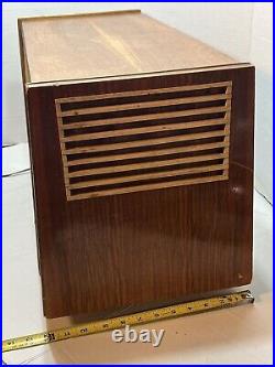 Vintage Grundig Majestic 4085 USA Luxury Tube Radio Parts Or Repair