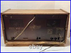 Vintage Grundig Majestic 4085 USA Luxury Tube Radio Parts Or Repair