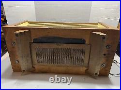 Vintage Grundig Majestic 4085 USA Luxury Tube Radio Parts Or Repair