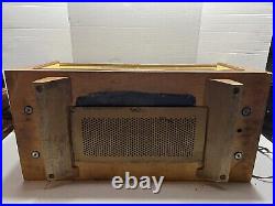 Vintage Grundig Majestic 4085 USA Luxury Tube Radio Parts Or Repair