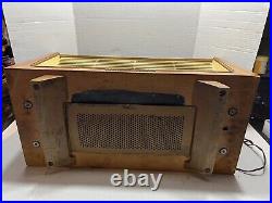 Vintage Grundig Majestic 4085 USA Luxury Tube Radio Parts Or Repair