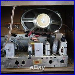 Vintage Grundig Majestic Model 2260 U Tube Radio-Made Germany Parts Restoration