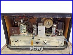 Vintage Grundig Majestic Model 92 US Radio Germany NOT TESTED PARTS/REPAIR ONLY