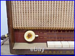 Vintage Grundig Majestic Model 92 US Radio Germany NOT TESTED PARTS/REPAIR ONLY